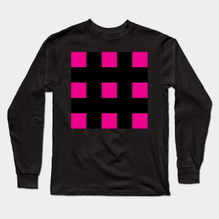 Pink and Black Long Sleeve T-Shirt